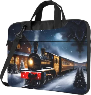 15.6-Inch Laptop Computer And Tablet Shoulder Bag Carrying Case,Business Casual,Yin Yang Pattern Print