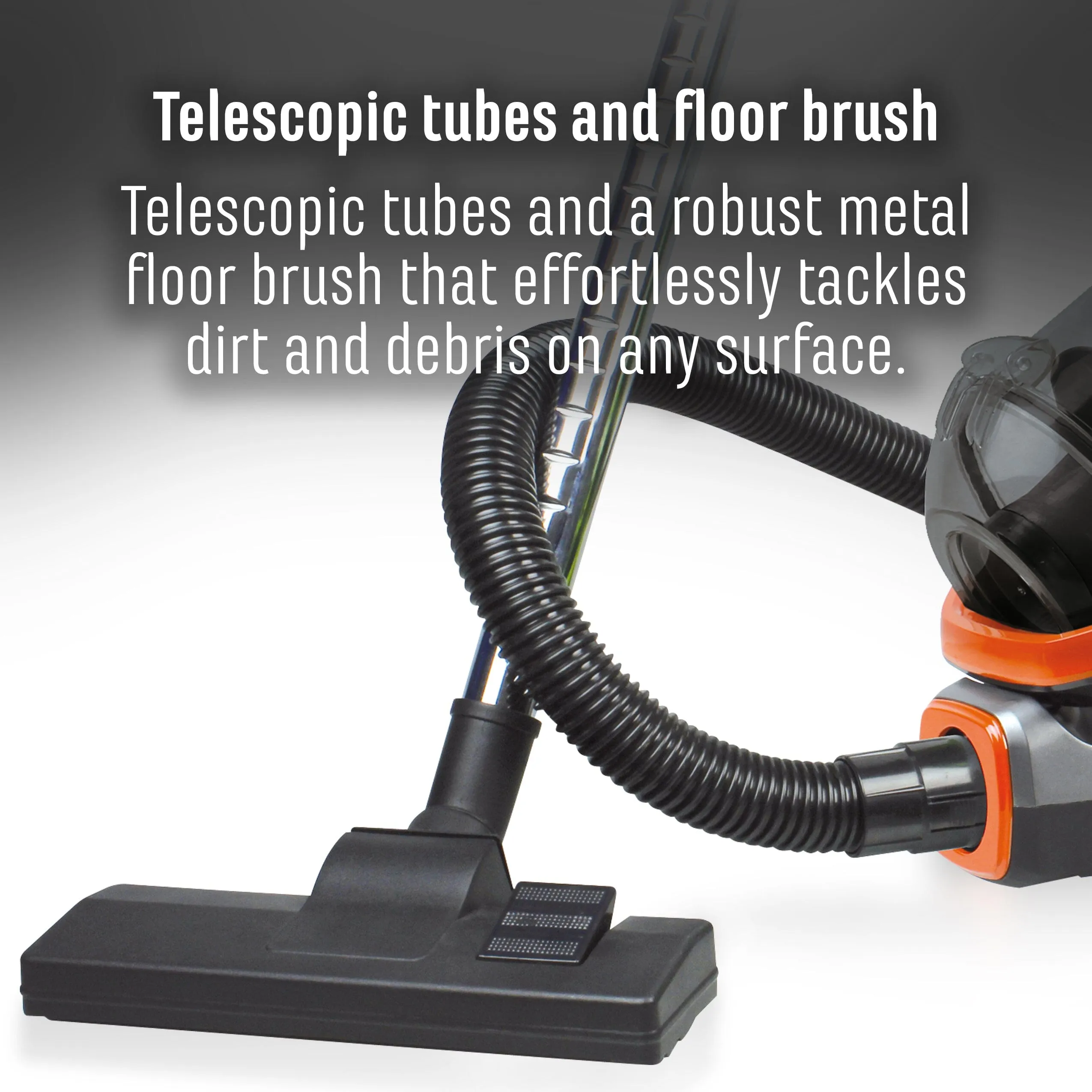 2200W Bagless Cyclonic Vacuum