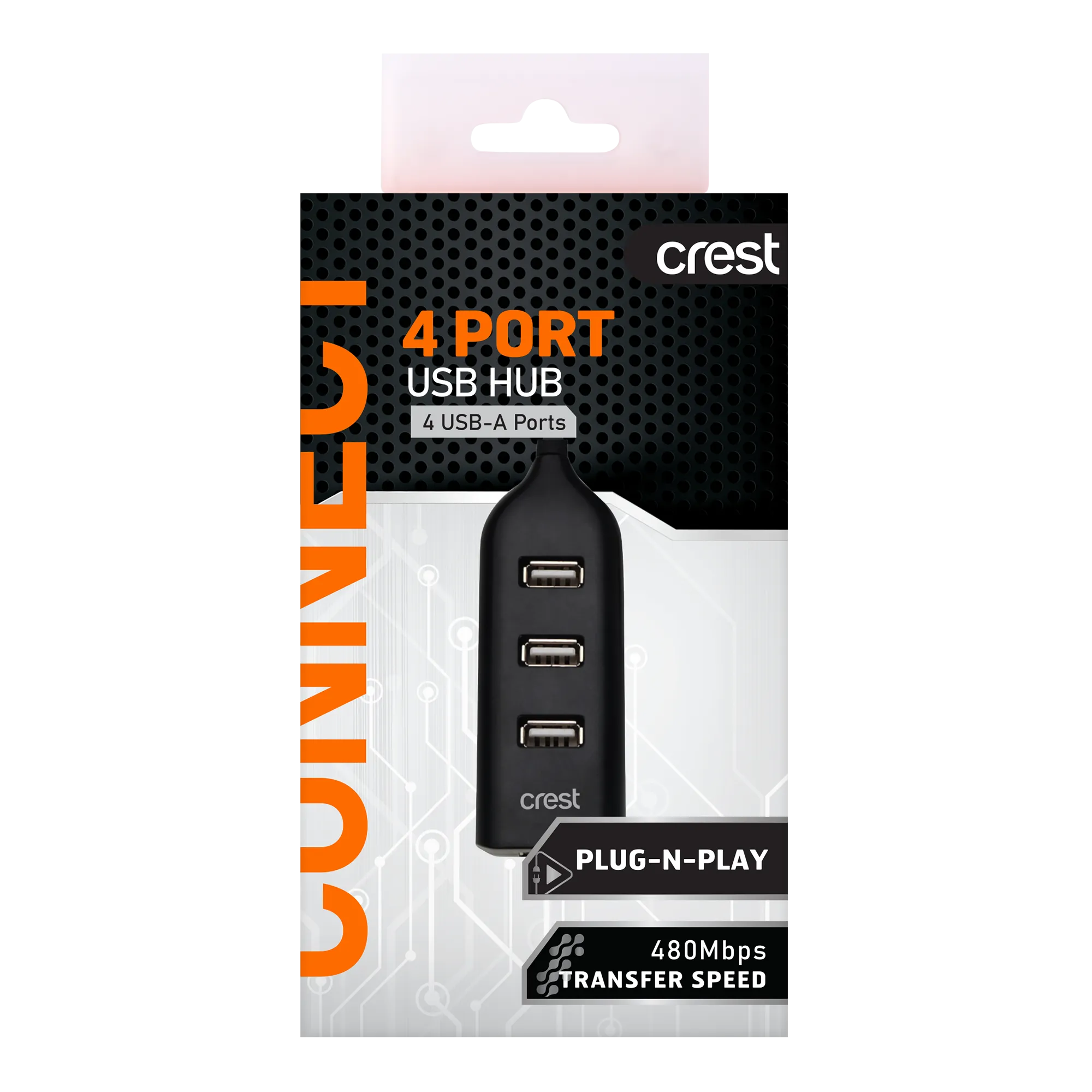 4 Port USB Hub