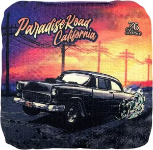 55 Chevy Paradise Road Cornhole Bags Premium Pro Carpet | Speed 5/7 | Set of 4