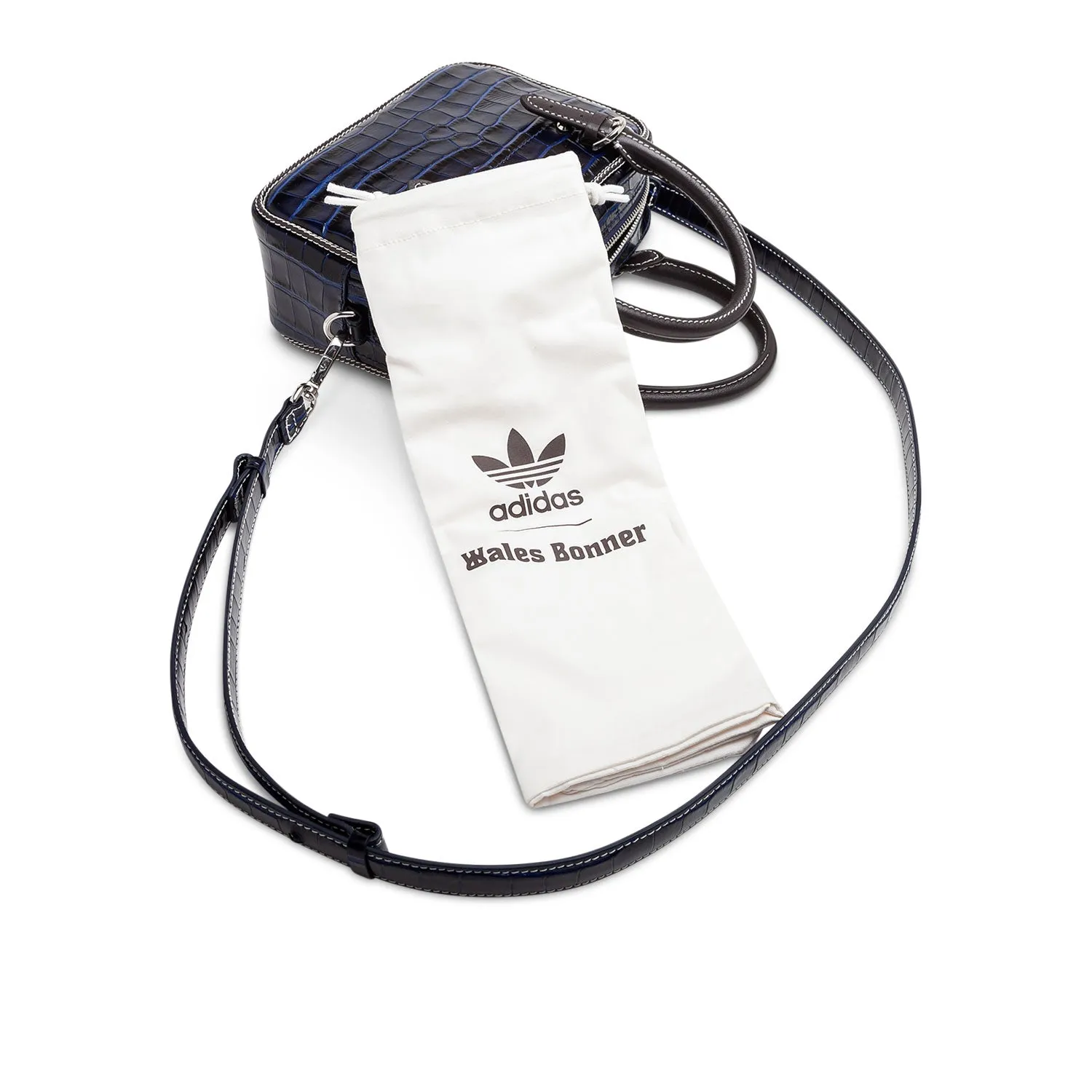 adidas x wales bonner croc s bag (blue)