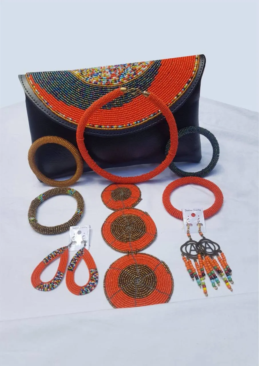 African beaded purses, bags,African print bag, women purses ,gift for her,beaded purse, mother's gift, purse set,clutch bag, beautiful purse