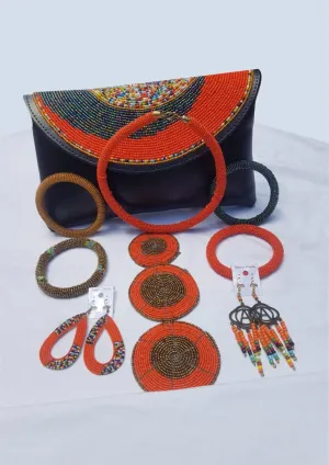African beaded purses, bags,African print bag, women purses ,gift for her,beaded purse, mother's gift, purse set,clutch bag, beautiful purse