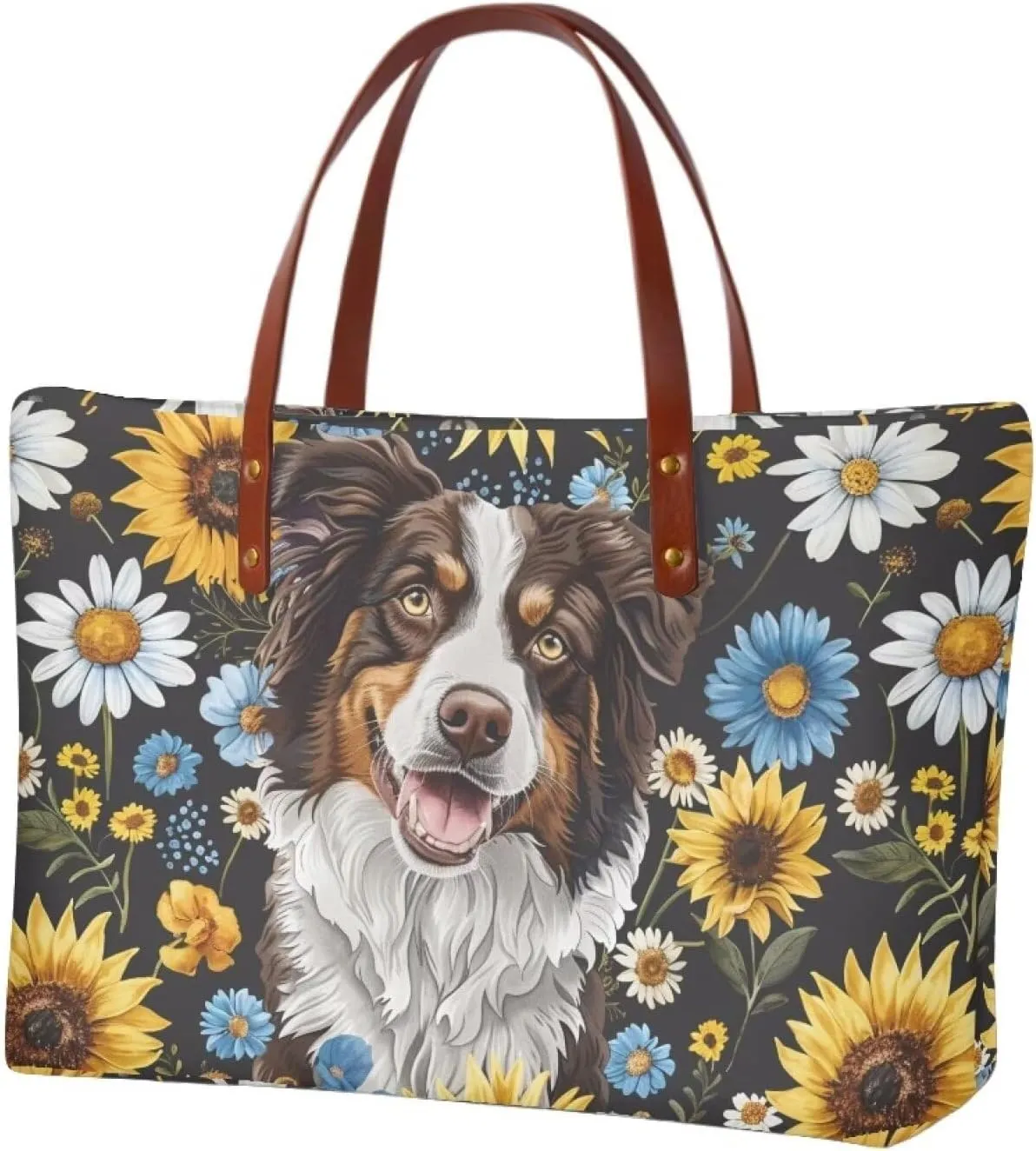 African Tribal Ethnic Print Women Tote Shoulder Bags Casual Handbag