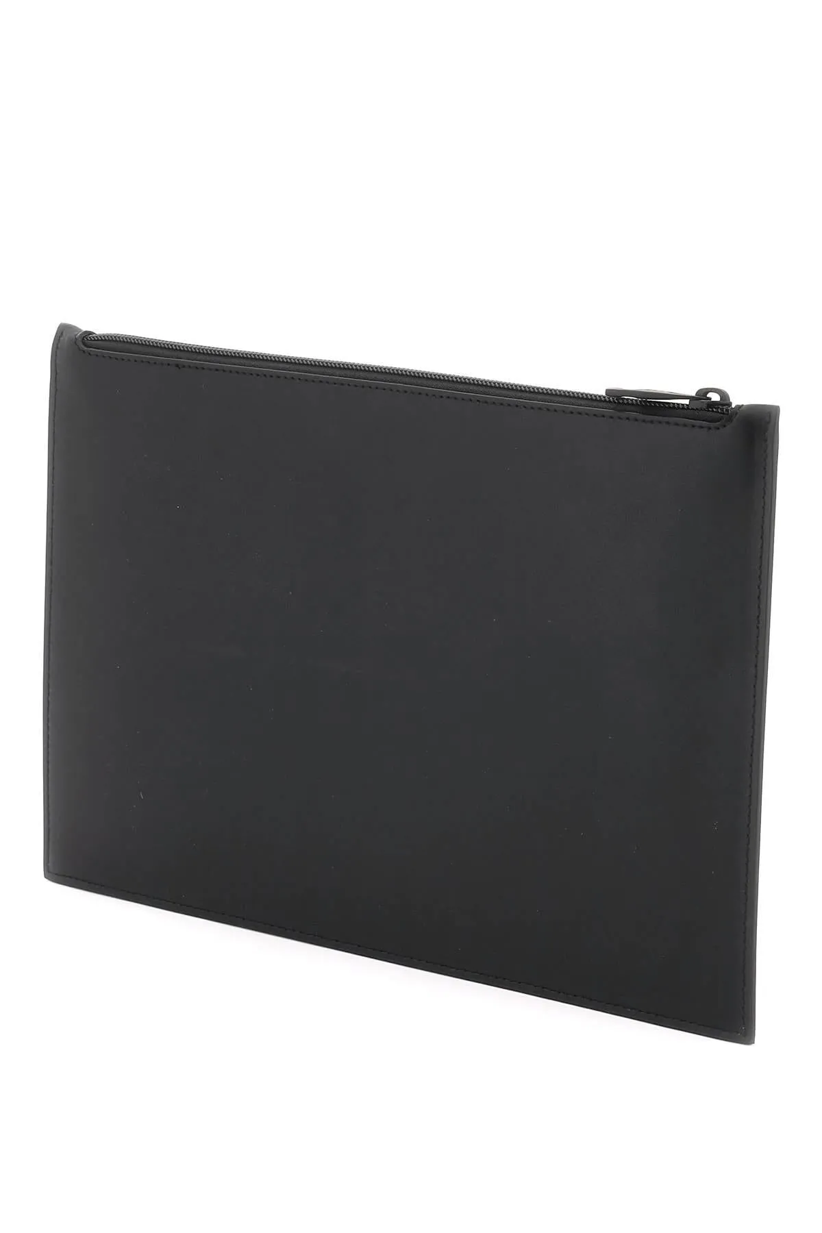 Alexander Mcqueen 'Mcqueen Graffiti' Leather Flat Pouch