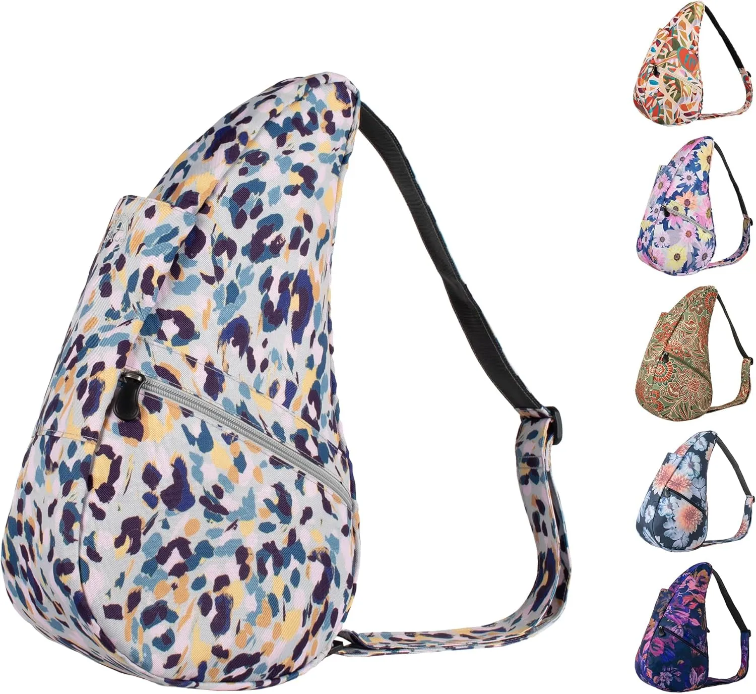 AmeriBag 17" Print Crossbody Sling Healthy Back Bag