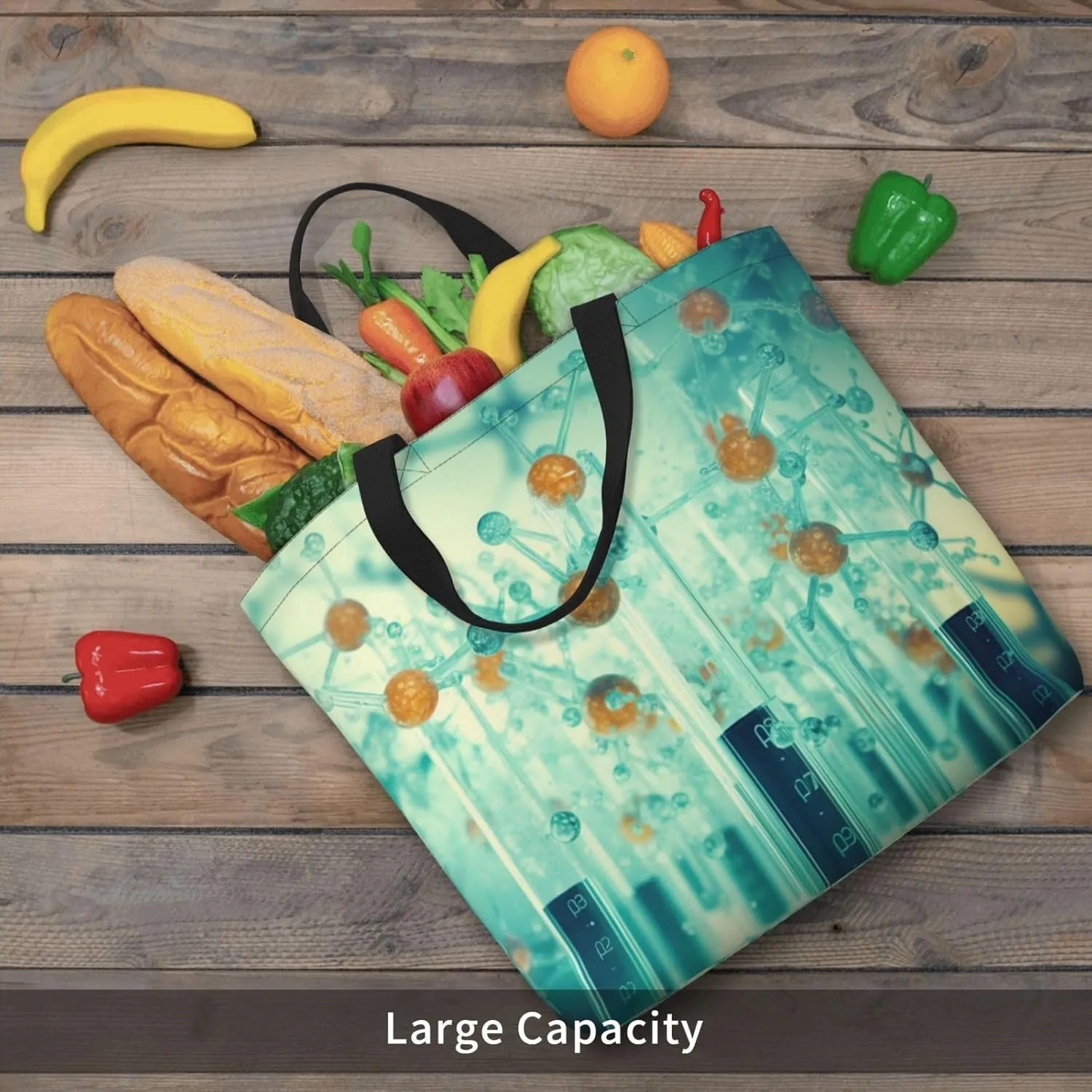 An Eagle3 Print Tote Bag Shoulde Bag Handbag Grocery Bags Reusable For Office Shopping Travel Casual Work Holiday