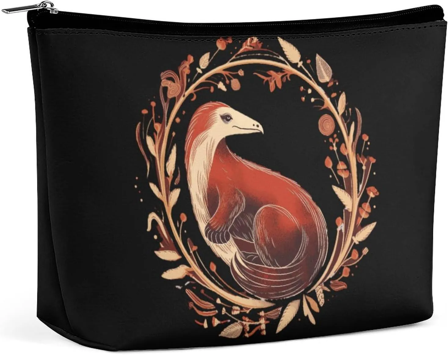 Anteater Print Travel Cosmetic Bag Portable Makeup Bag Makeup Organizer Case Toiletry Bag for Women Men