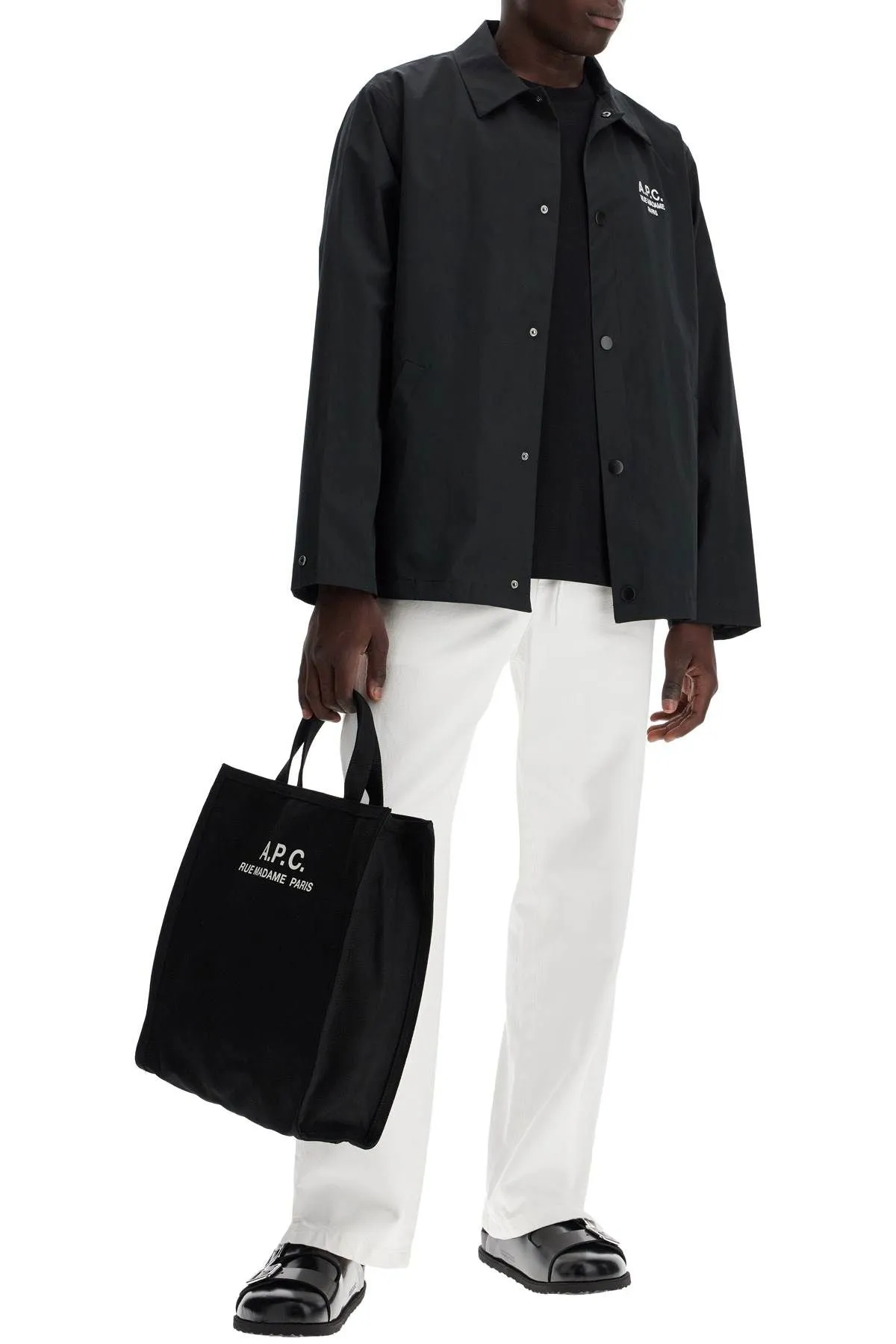 A.P.C. Récupération Canvas Shopping Bag