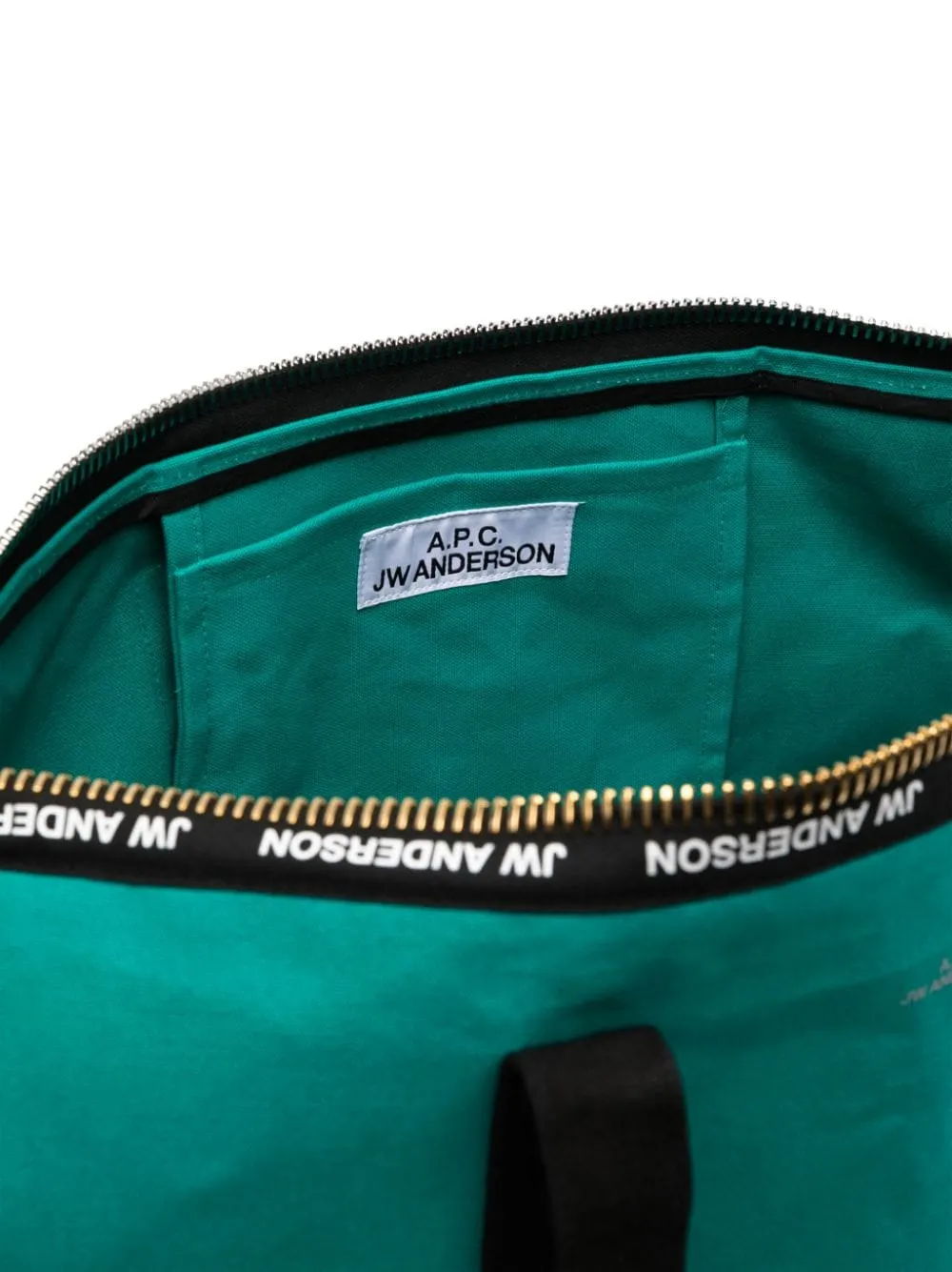 A.P.C. X Jw Anderson Cotton Zipped Tote Bag