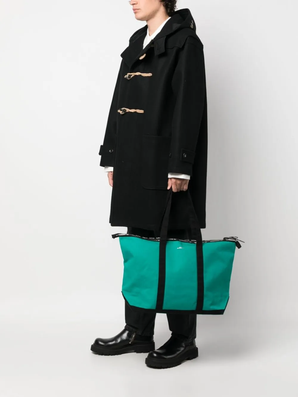 A.P.C. X Jw Anderson Cotton Zipped Tote Bag