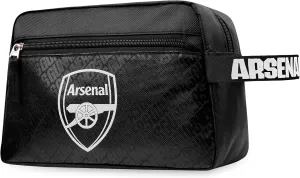 Arsenal F.C. Toiletry Bags for Men, Hanging Wash Bag with Zipped Pocket - Gifts for Him