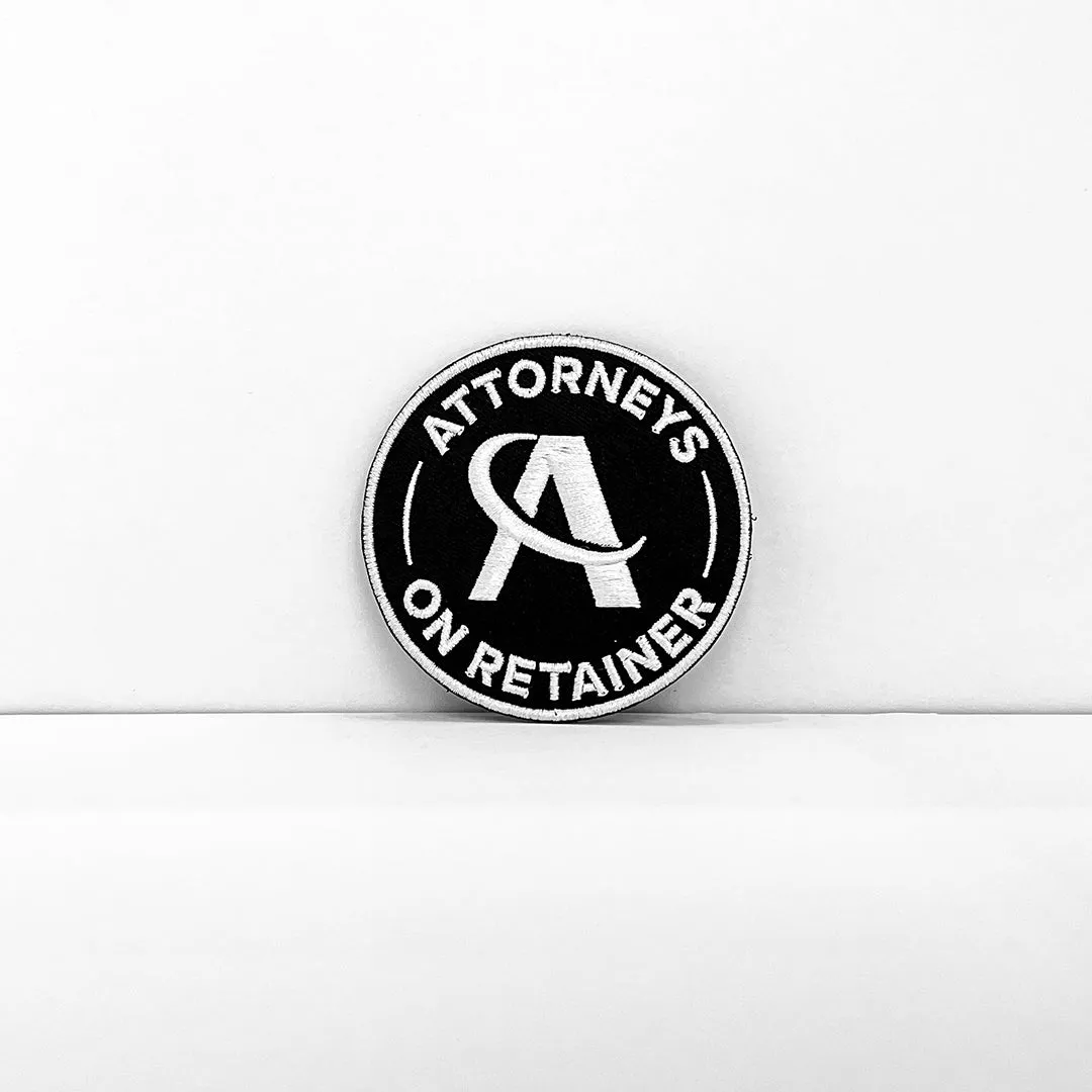 Attorneys On Retainer Brand Patch