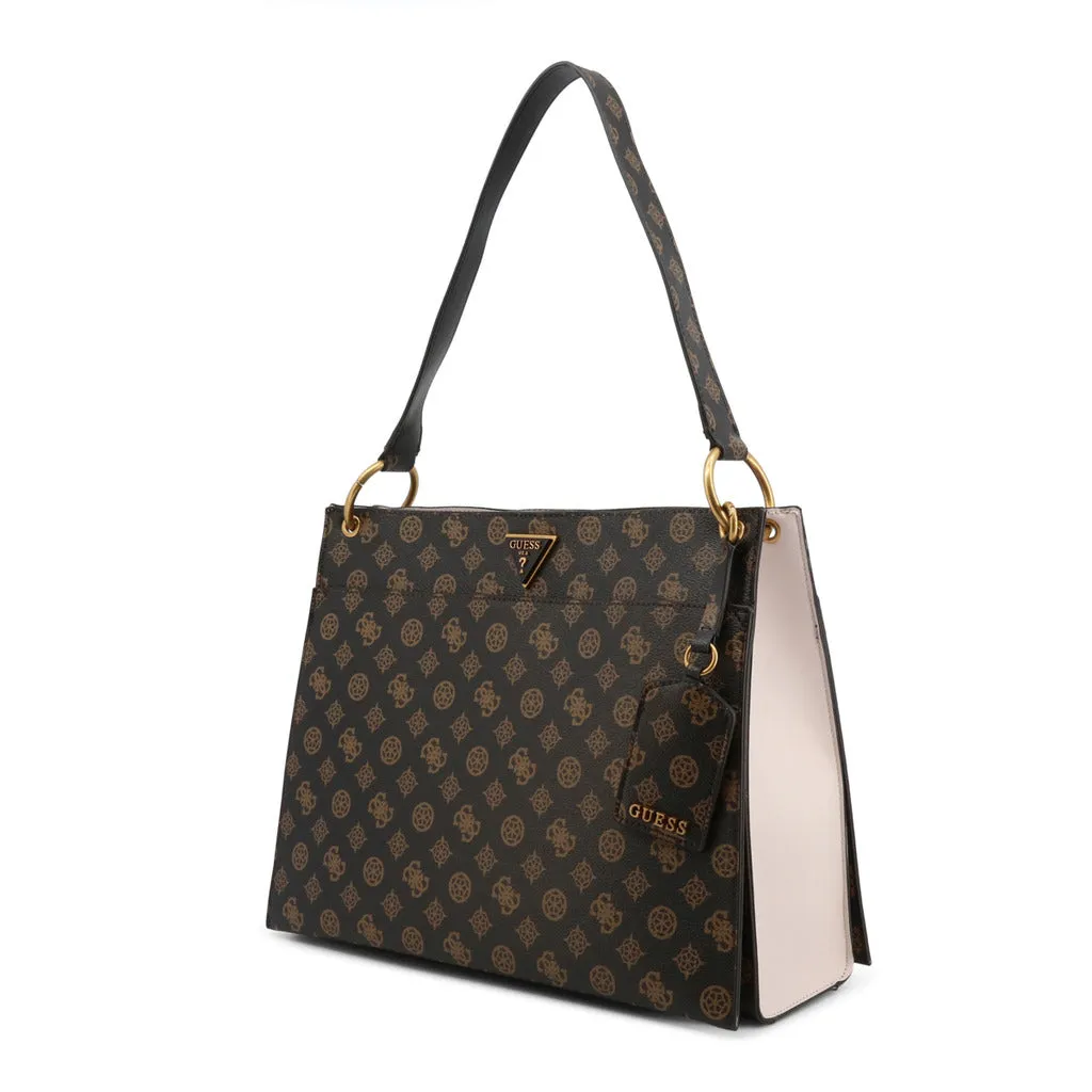 Basilea Logo Print Shoulder Bag