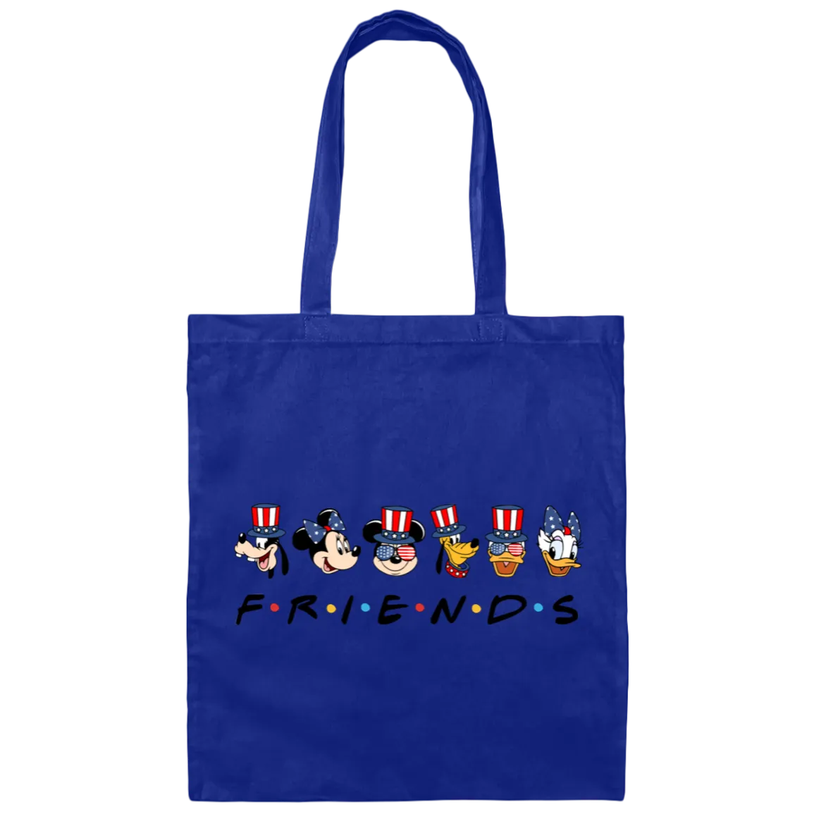 BE007  Friends Canvas Tote Bag