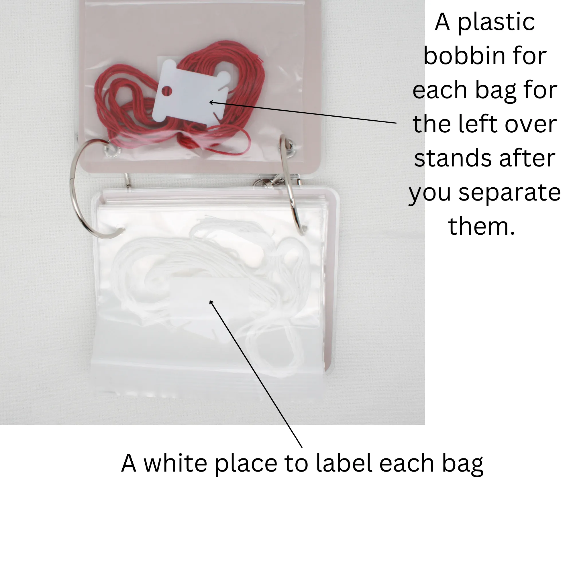 Beach Cafe Floss Bag Book