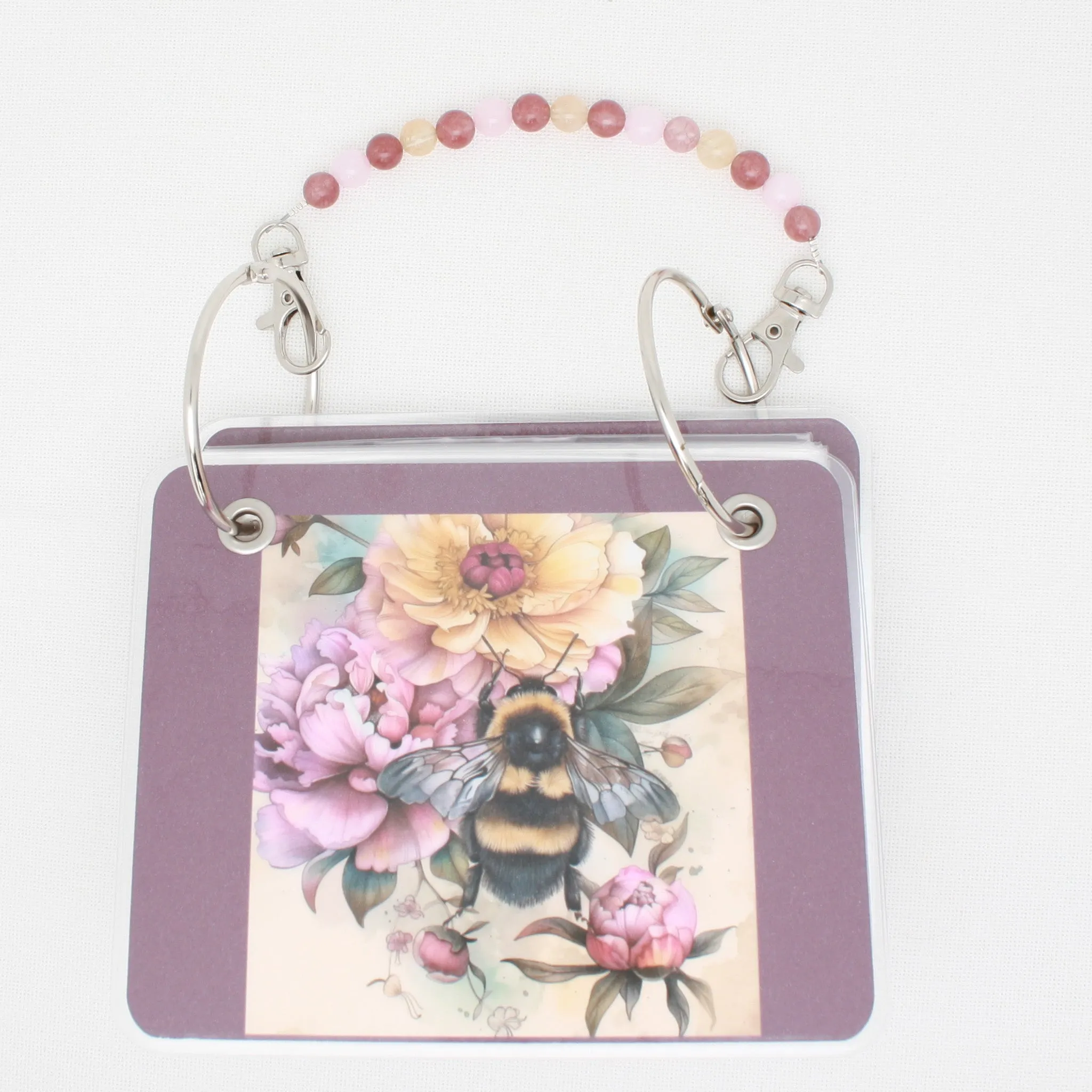 Bee And Flowers Floss Bag Book