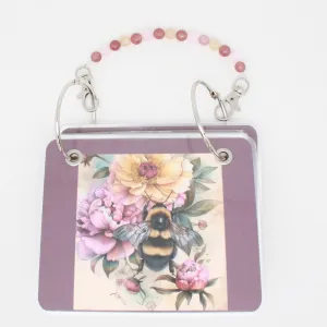 Bee And Flowers Floss Bag Book