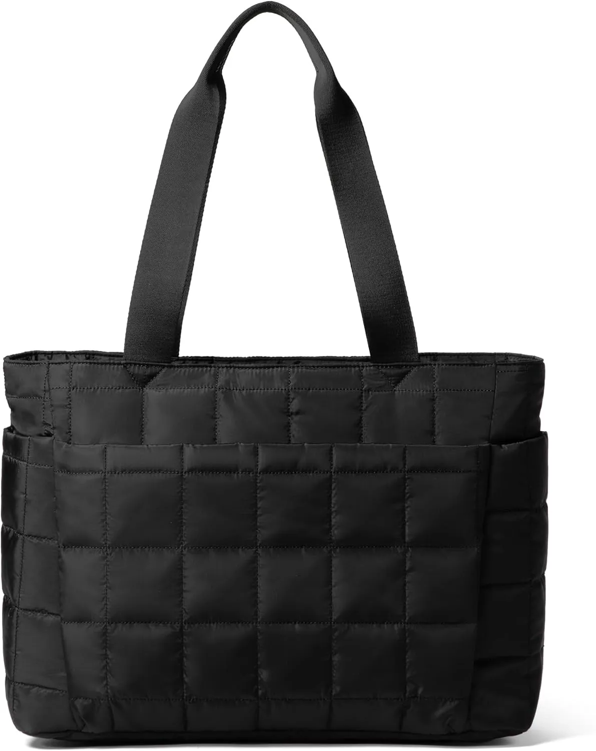 befen Laptop Tote Bag for Women Work, Travel Tote Bags Nurse Puffer Quilted Handbags, Lightweight Waterproof Beach Purse