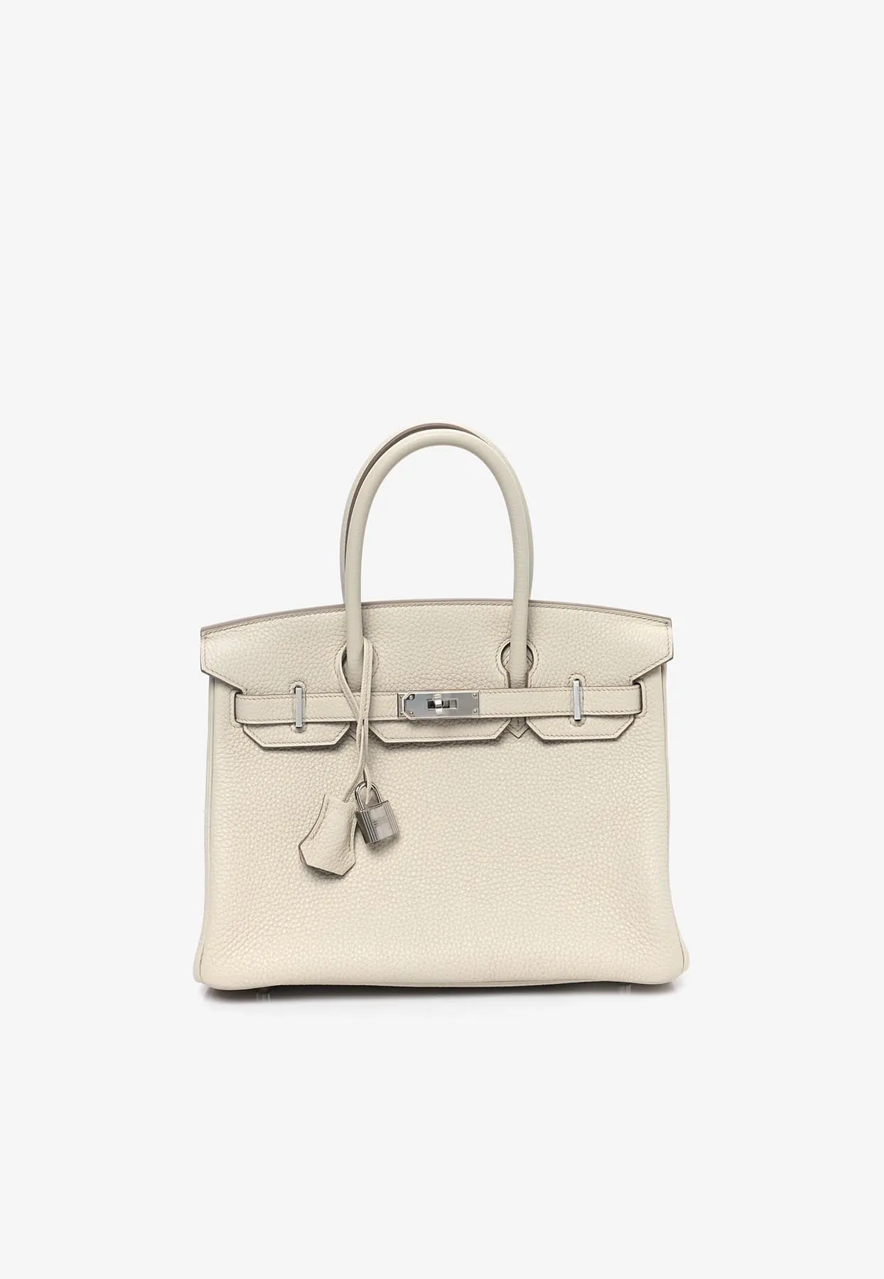 Birkin 30 in Beton Togo Leather with Palladium Hardware