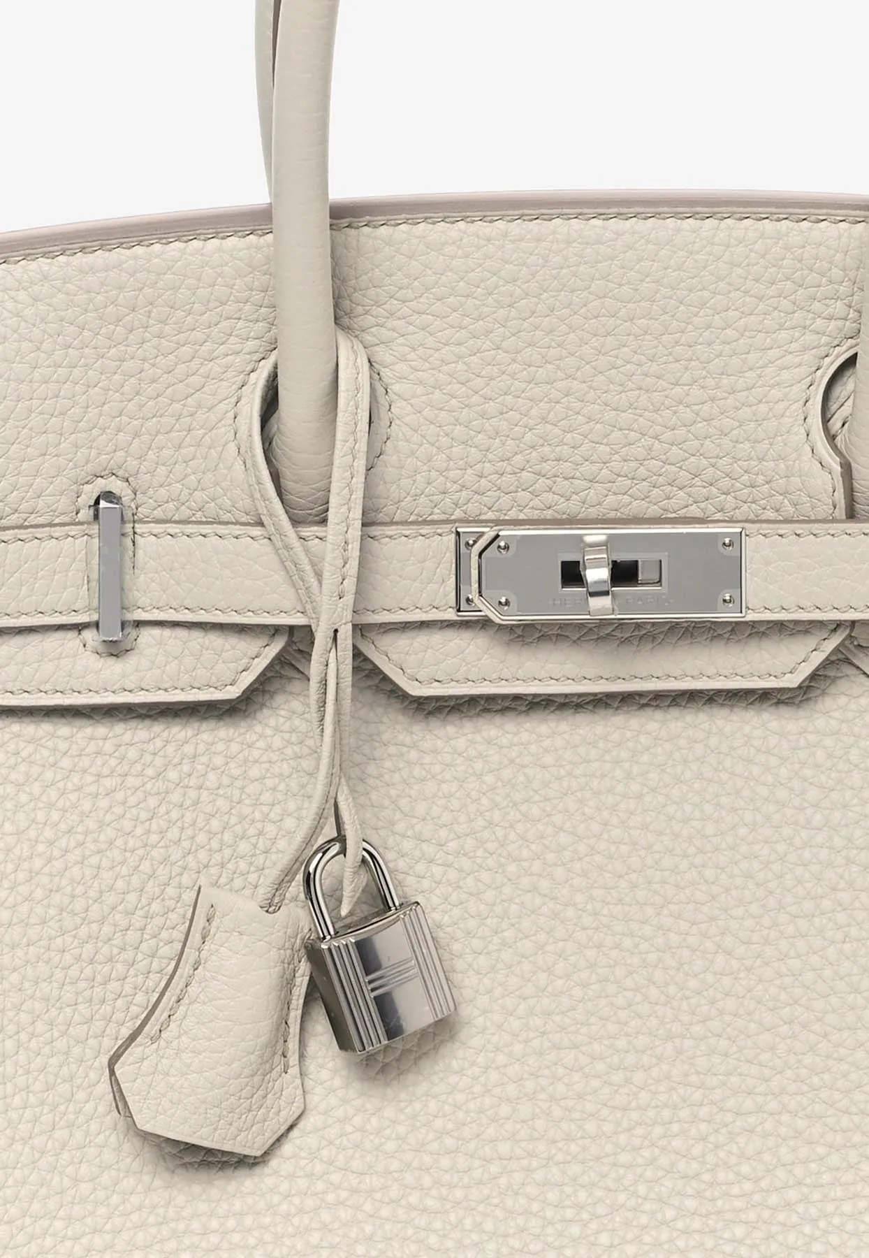 Birkin 30 in Beton Togo Leather with Palladium Hardware