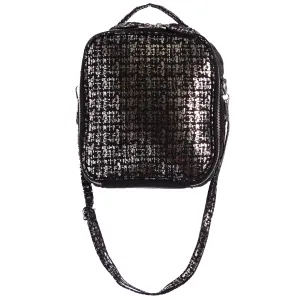 Black Silver Splatter Lunch Box