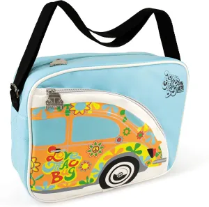 BRISA VW Collection - Volkswagen Shoulder Travel Messenger Bag with Beetle Bug Motif