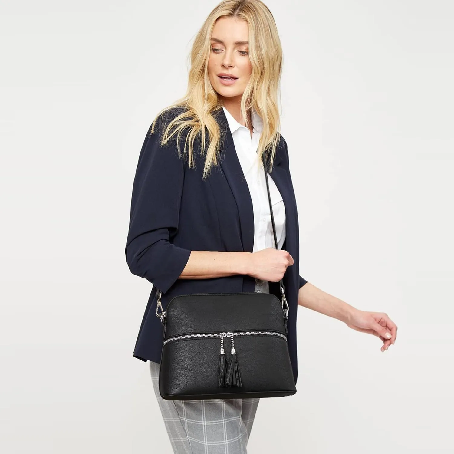 BROMEN Crossbody Bags for Women Small Cell Phone Shoulder Bag Wristlet Wallet Clutch Purse
