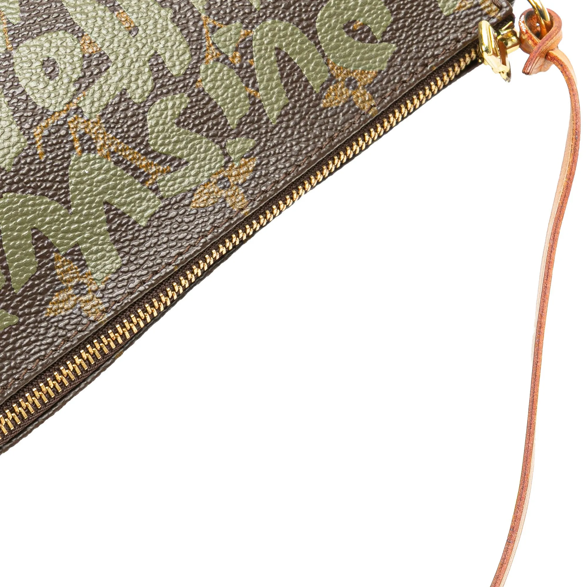 Brown Louis Vuitton Stephen Sprouse Monogram Graffiti Pochette Accessoires Shoulder Bag