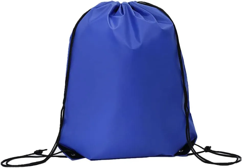 Bulk Drawstring Bags, Polyester Draw String Bags, Gym Sports Cinch Bag Drawstring Backpack for Women Men