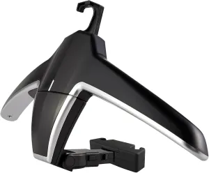 Car Back Seat Headrest Hanger for Coat, Jacket, Suit, Clothes, Purse, Handbag, Grocery Bags - Multi-Purpose Storage Holder for Automobile - Black