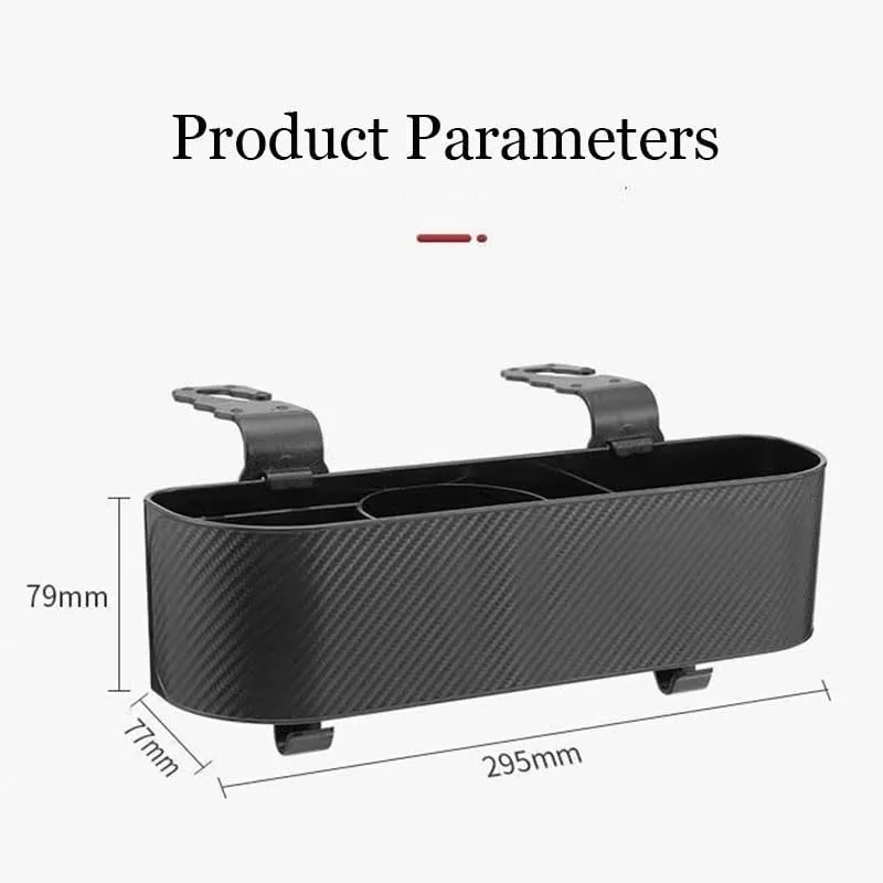 Car Seat Headrest Hook for Mazda Biante 2008-2018, Car Back Headrest Hook Multifunctional Storage Organizer for Family Travel Car Interior Accessories,Black