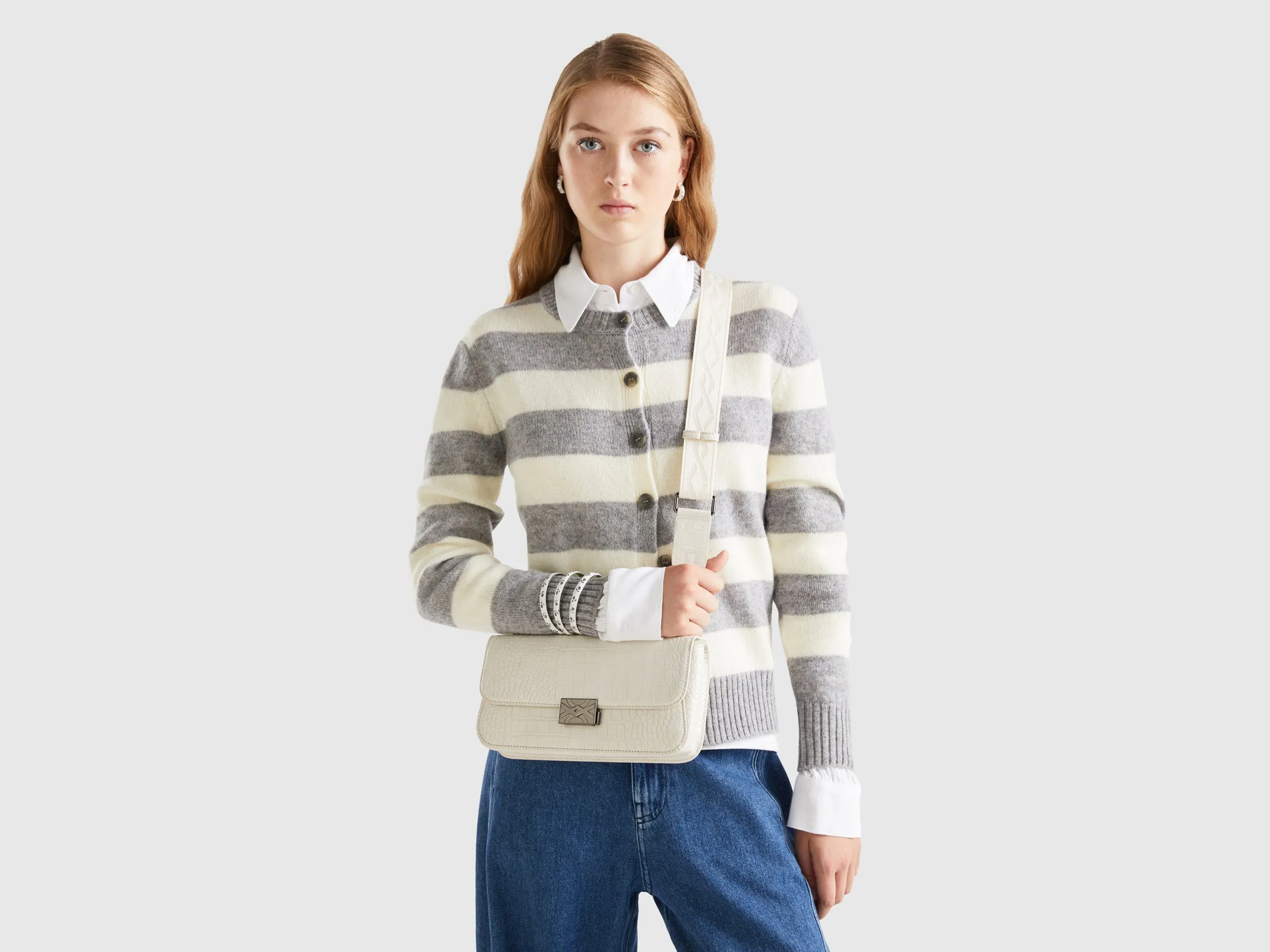 Checked Sling Bag