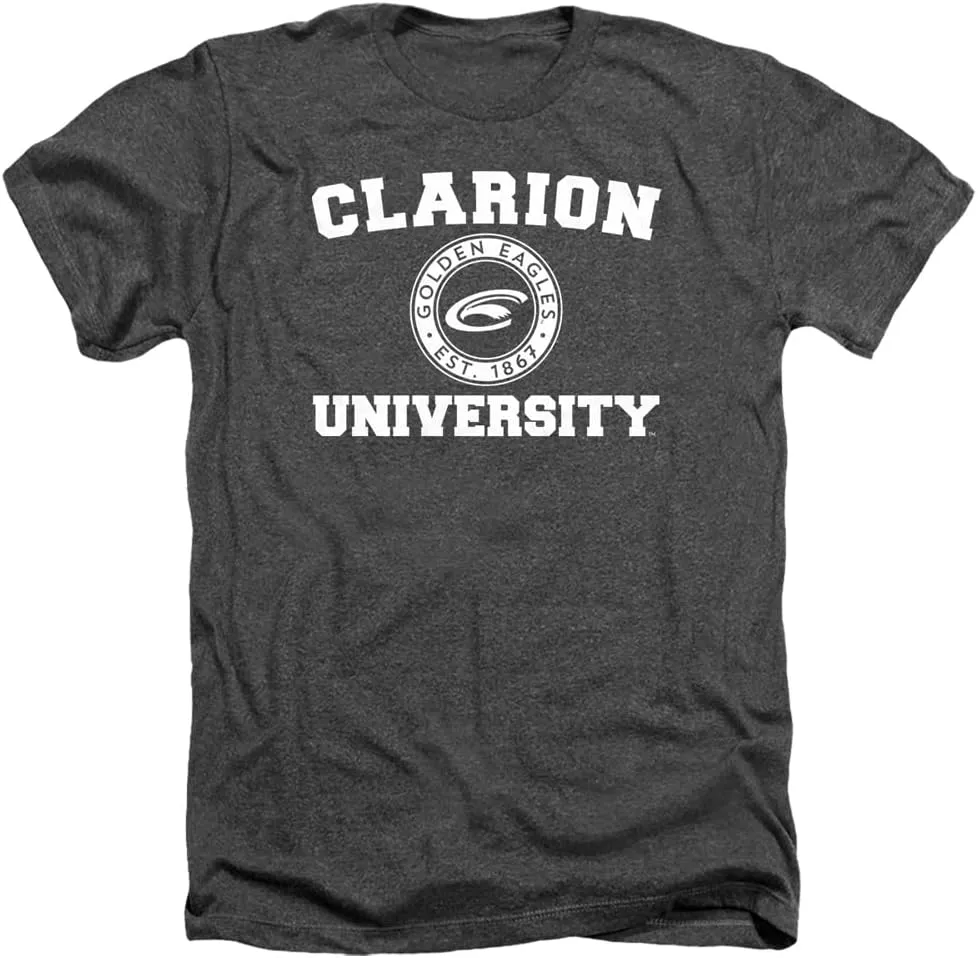 Clarion University Official Circle Logo Unisex Adult T Shirt