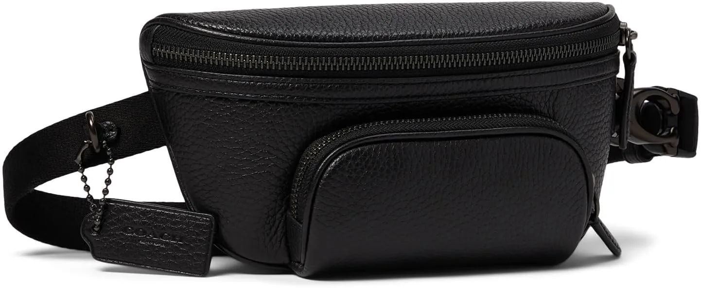 Coach Men's Beck Belt Bag in Pebble Leather