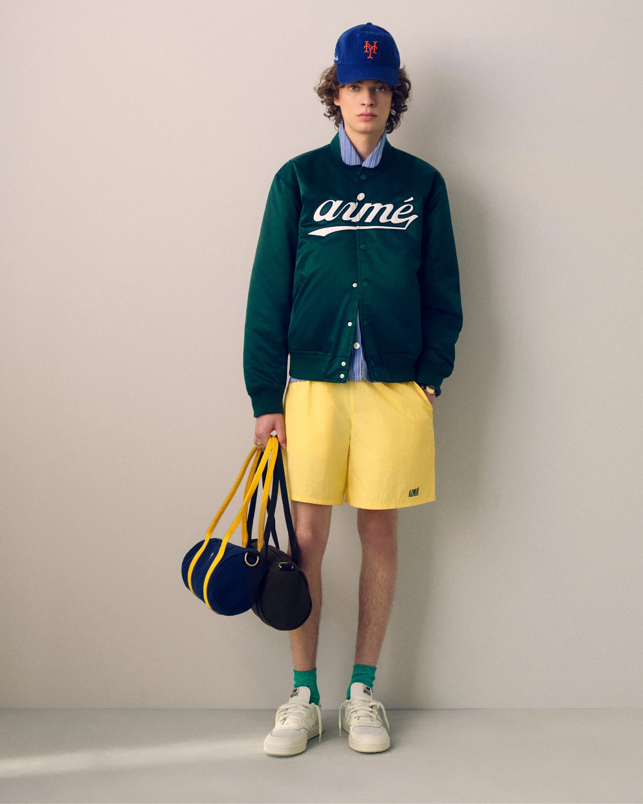 Colorblock Mini Duffle Bag