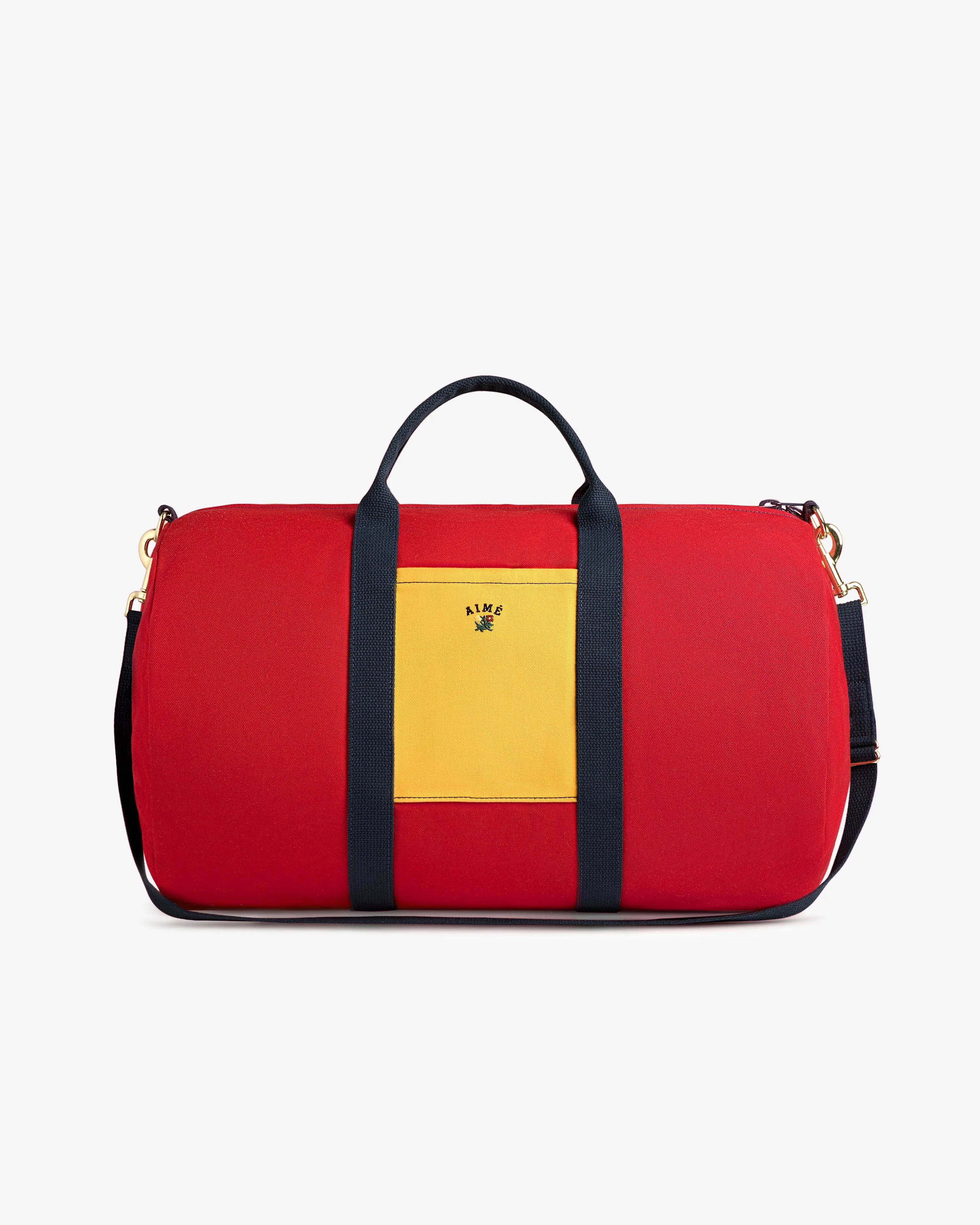Colorblock Weekender Duffle Bag