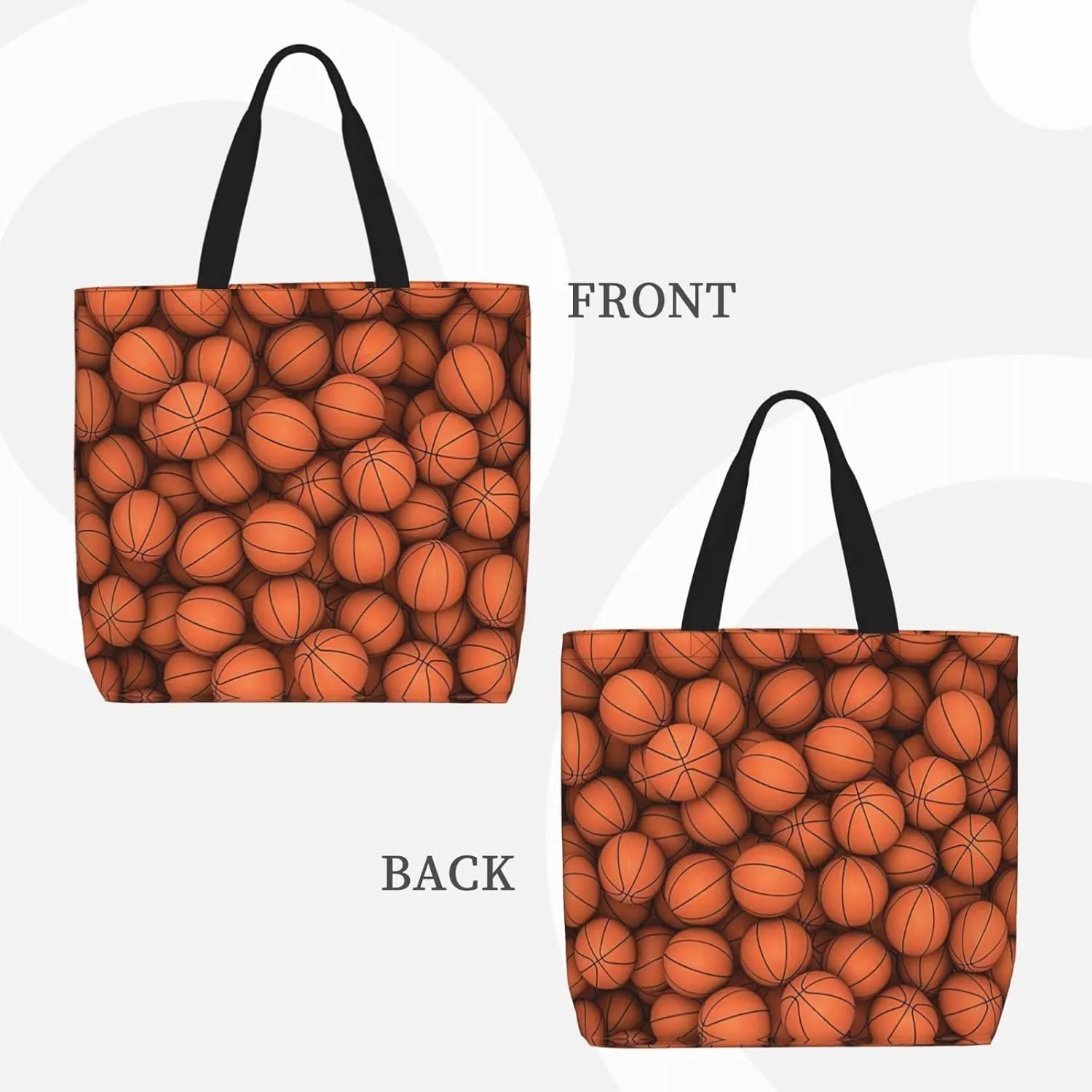 Colored Jellyfish Print Fashion Tote Bag,Travel Handbag For Women, Hobo Bags, Work Shoulder Bags Crossbody Bag