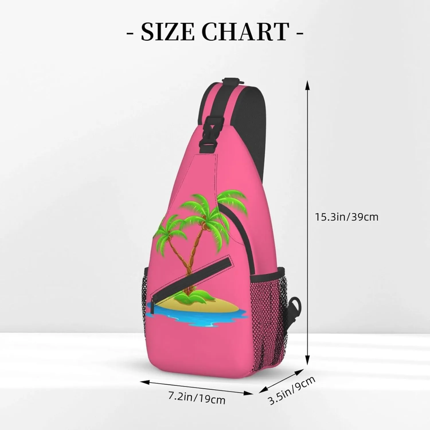Colorful Dog Paw Print Crossbody Sling Backpack For Women Men,Sling Bag Travel Hiking Chest Bag Daypack