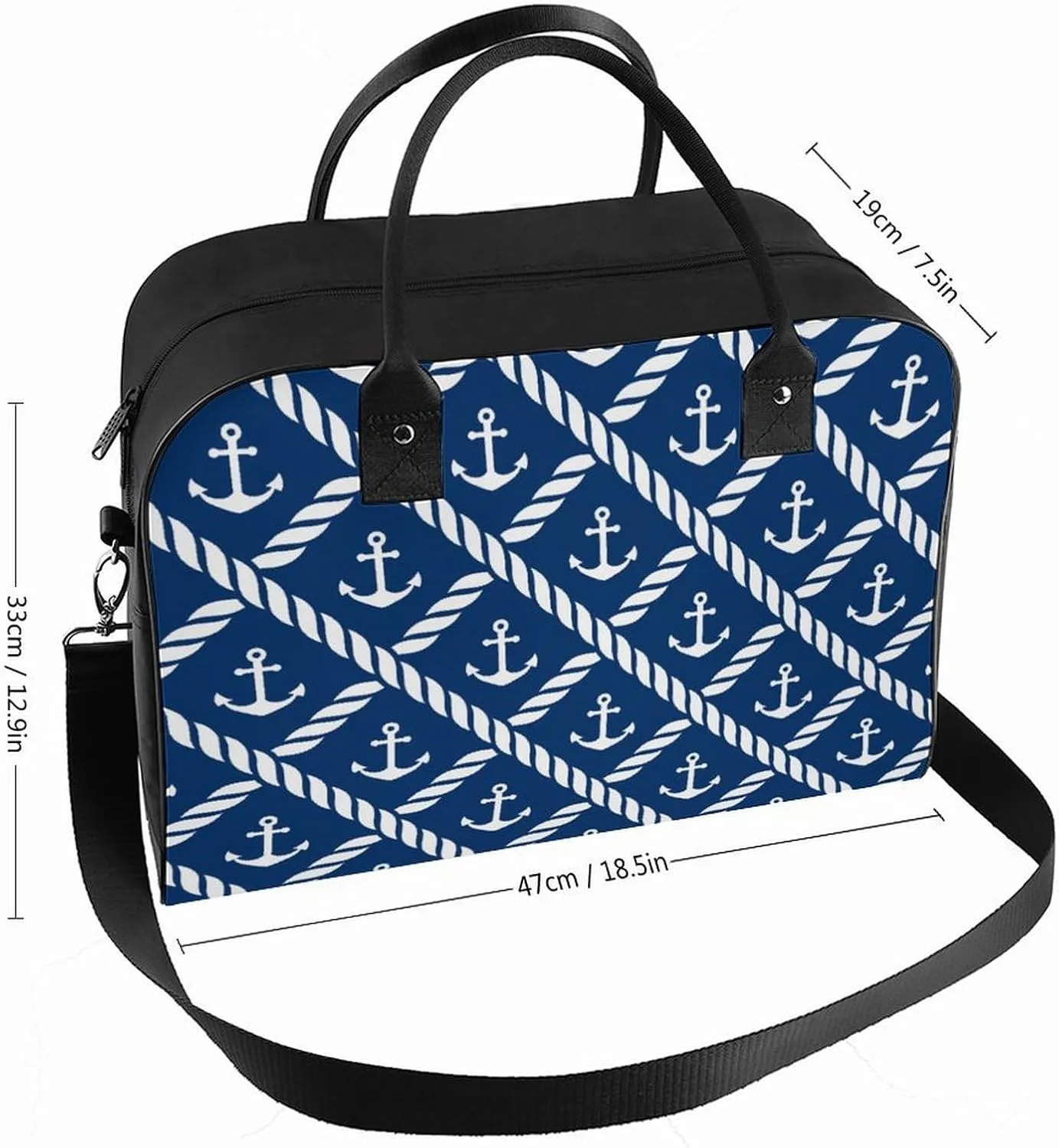 Colorful Graffiti Patterns Travel Handbag with A Large Capacity Design That Can Be Reused