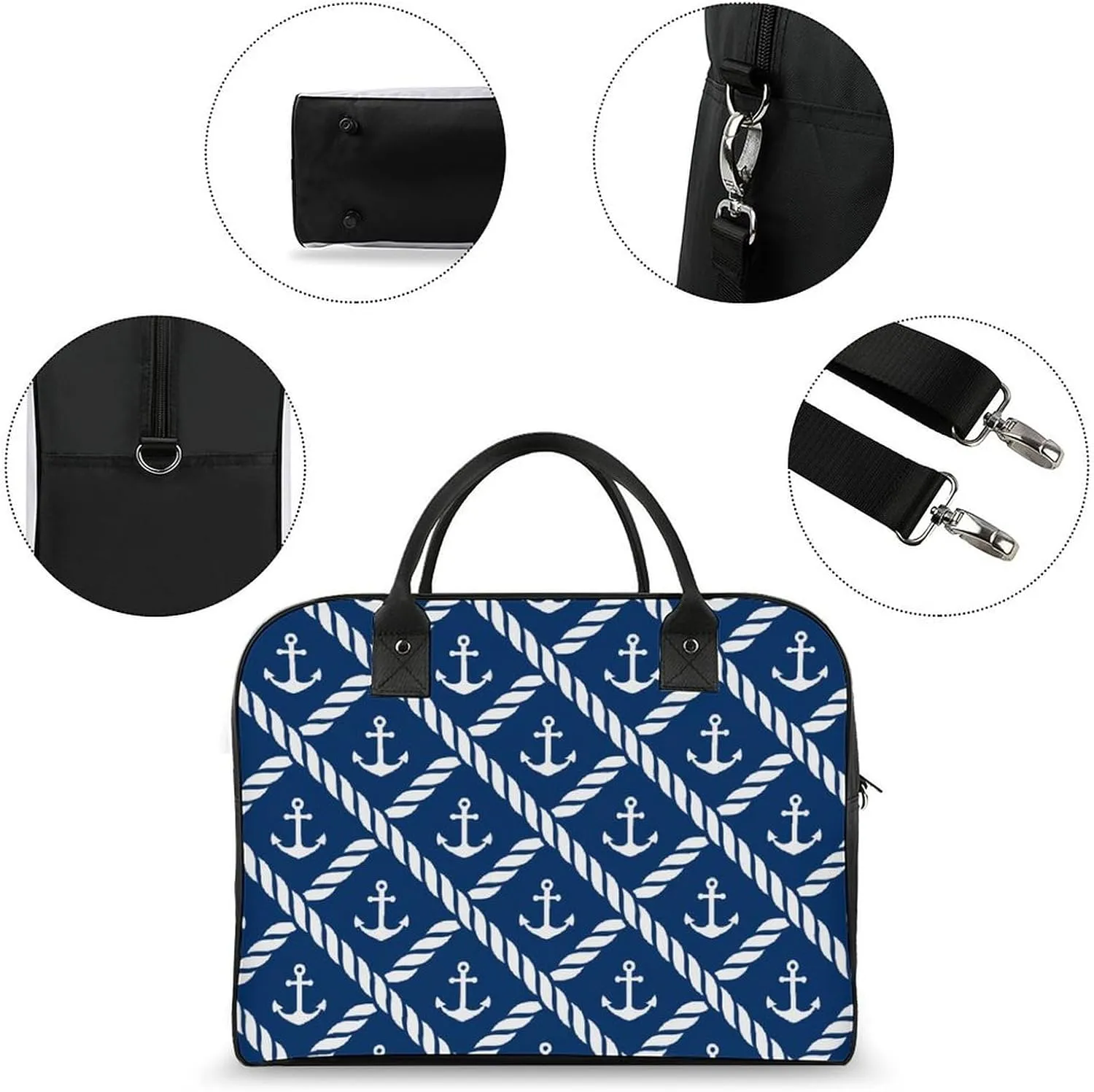 Colorful Graffiti Patterns Travel Handbag with A Large Capacity Design That Can Be Reused