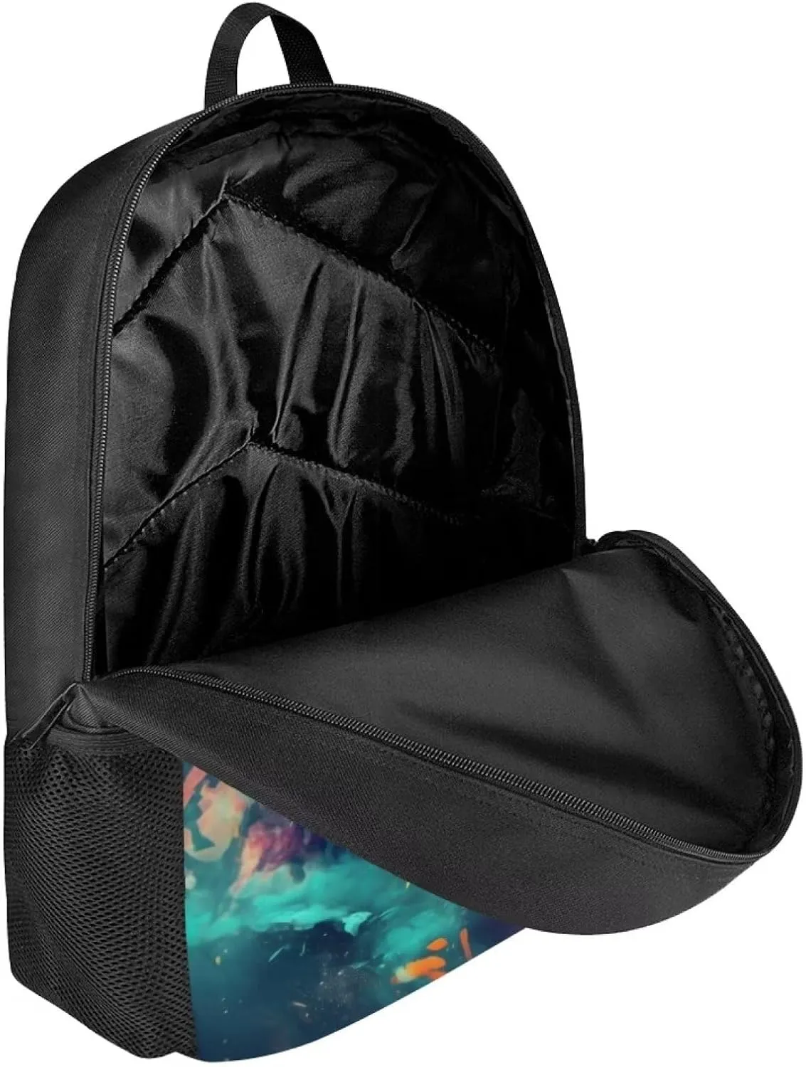 Cool Graffiti Bear School Laptop Backpack Teens Girls Boys Kids School Bags Bookbag Magical Animal Water Resistant College Travel Daypack for Men Women
