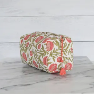 Cosmetic Bag Pomegranate Red