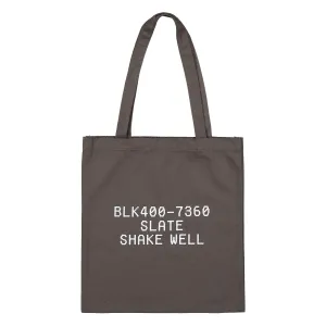 Cotton Bag Donut Print 7360 Slate