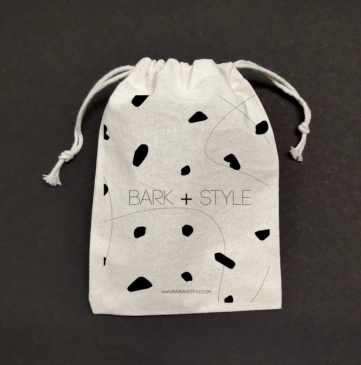 Cotton Gift Bag, Personalised Cotton Drawstring Bag, Custom bag, Canvas bag, Custom Geometric Design, Custom Shape printed bag