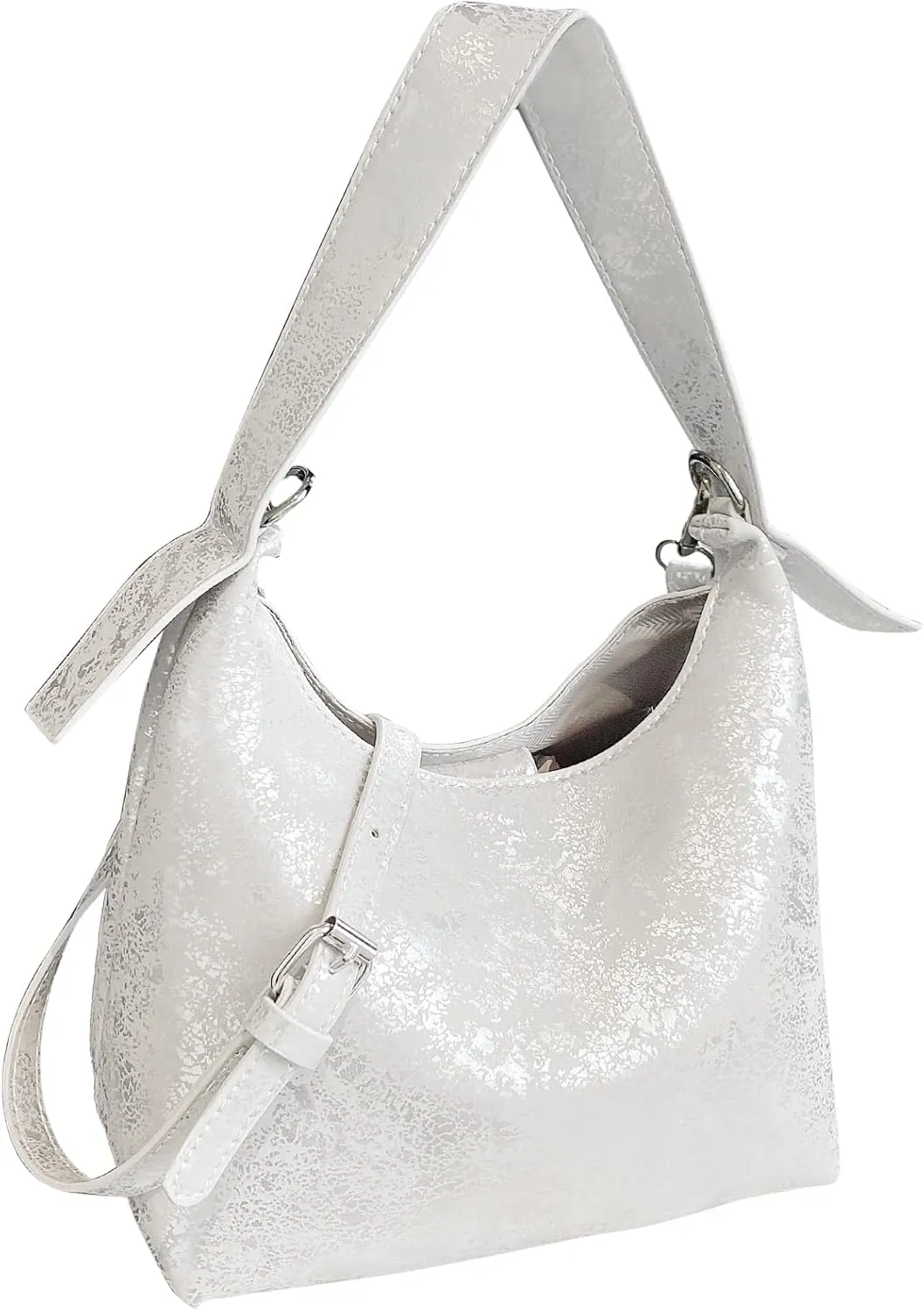 Crossbody Purses for Women Trendy Hobo Bag Vegan Leather Shoulder Hand Bag Hobo Guitar Strap Purse Satchel Bags