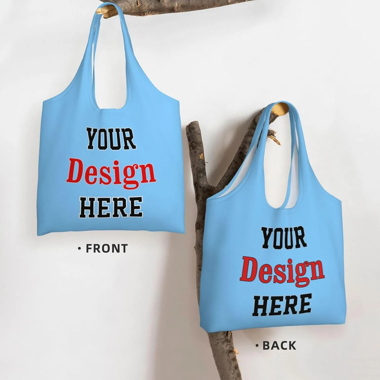Custom Canvas Tote Bag Personalized Tote Bag For Women Men Custom Bags With Your Logo Image Text Name Customized Gifts