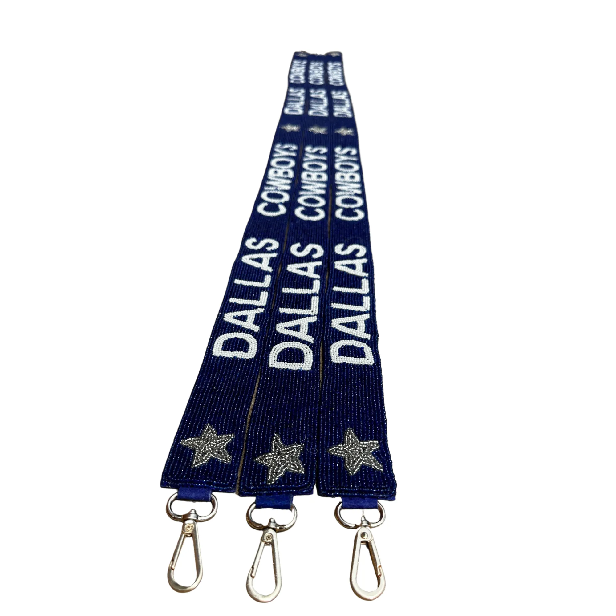 Dallas Cowboy Beaded Purse Strap