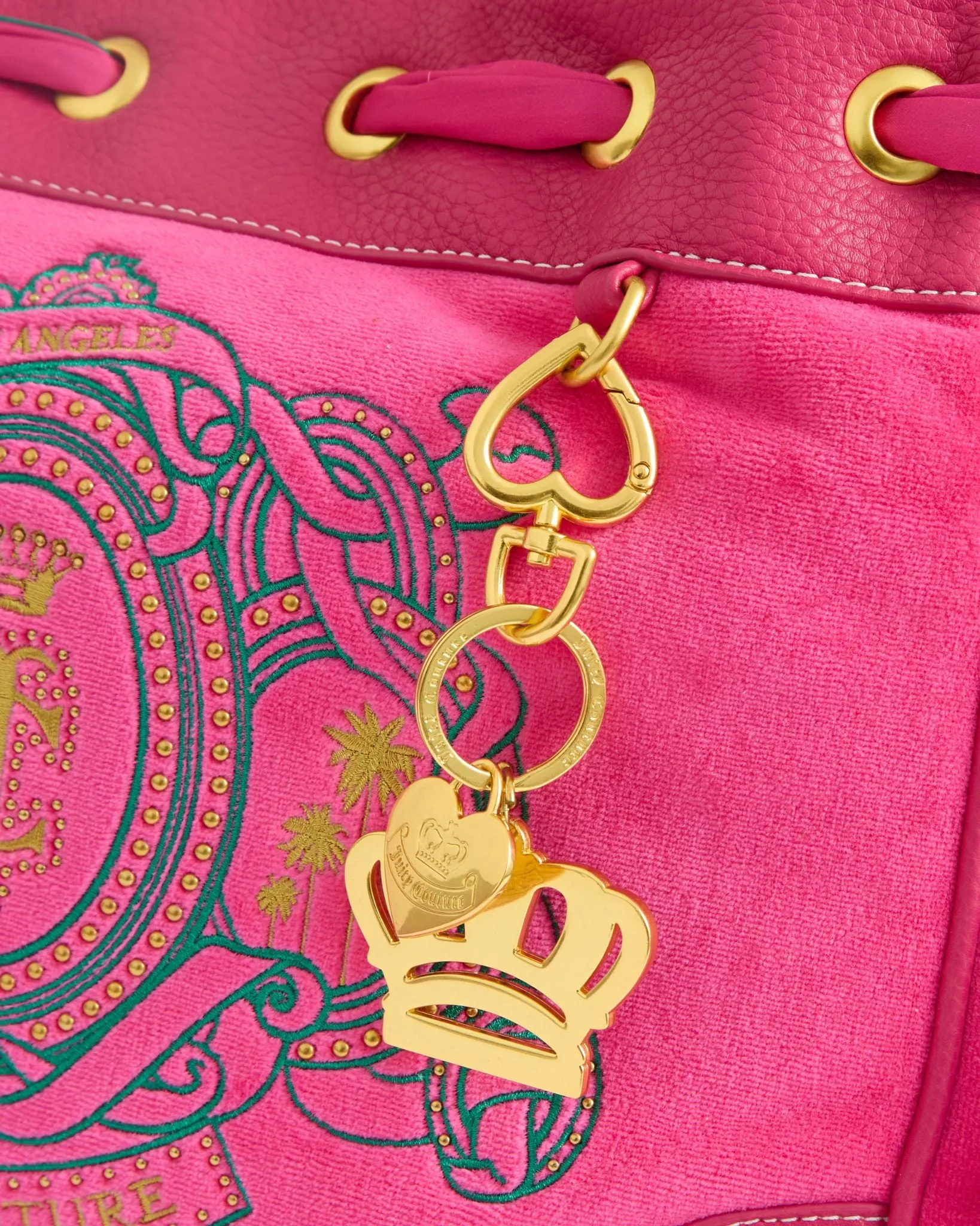 Daydreamer Palm Large Double Handle Bag Nostalgia Pink
