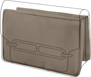 DGAZ Purse Pillow Insert for Hermes Roulis bags, Memory Foam, Silky Pillow Shaper for Luxury Handbags(Etoupe Grey,Roulis18)